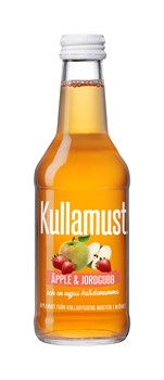 Äpplemust kryddad med jordgubb
